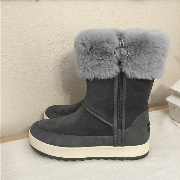 Koolaburra Shoes - Koolaburra By Ugg Tynlee Waterproof Grey Sz.9